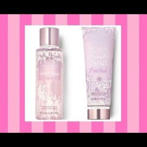 Victoria Secret Velvet Petals Frosted Set